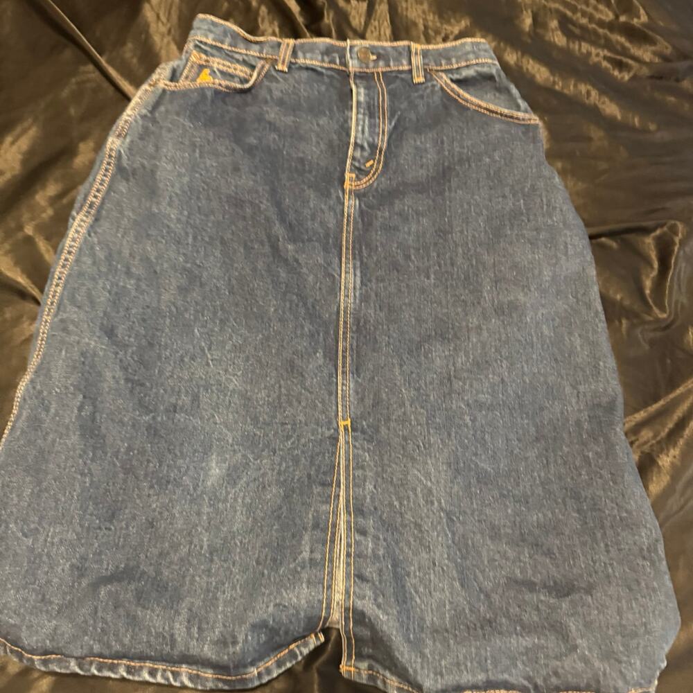 Vintage Hunters Club Jean  skirt size 13
